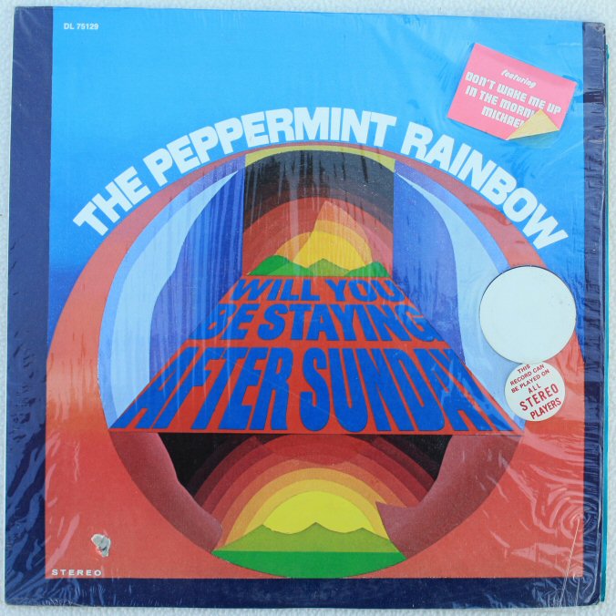 Vinyl skiva - The peppermint rainbow - Will you be staying after sunday