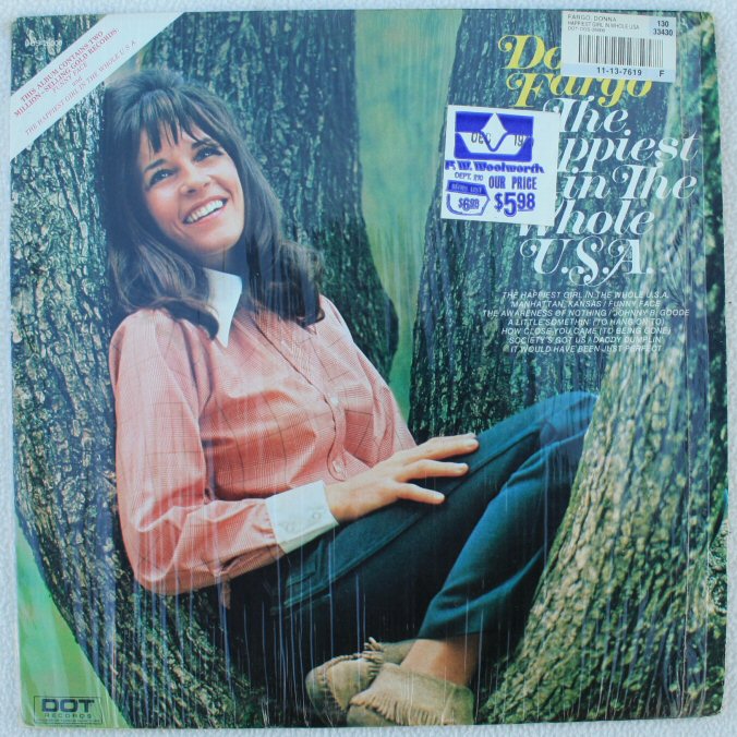 Vinyl skiva - Donna Fargo - The Happiest Girl In The Whole U.S.A