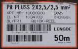 Nexans PR pluss PR 2 X 2,5 + jord kabel